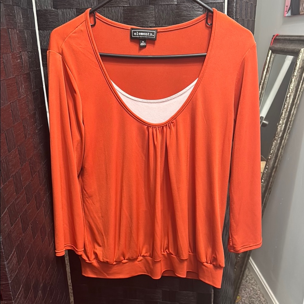 Element Women's Orange Top